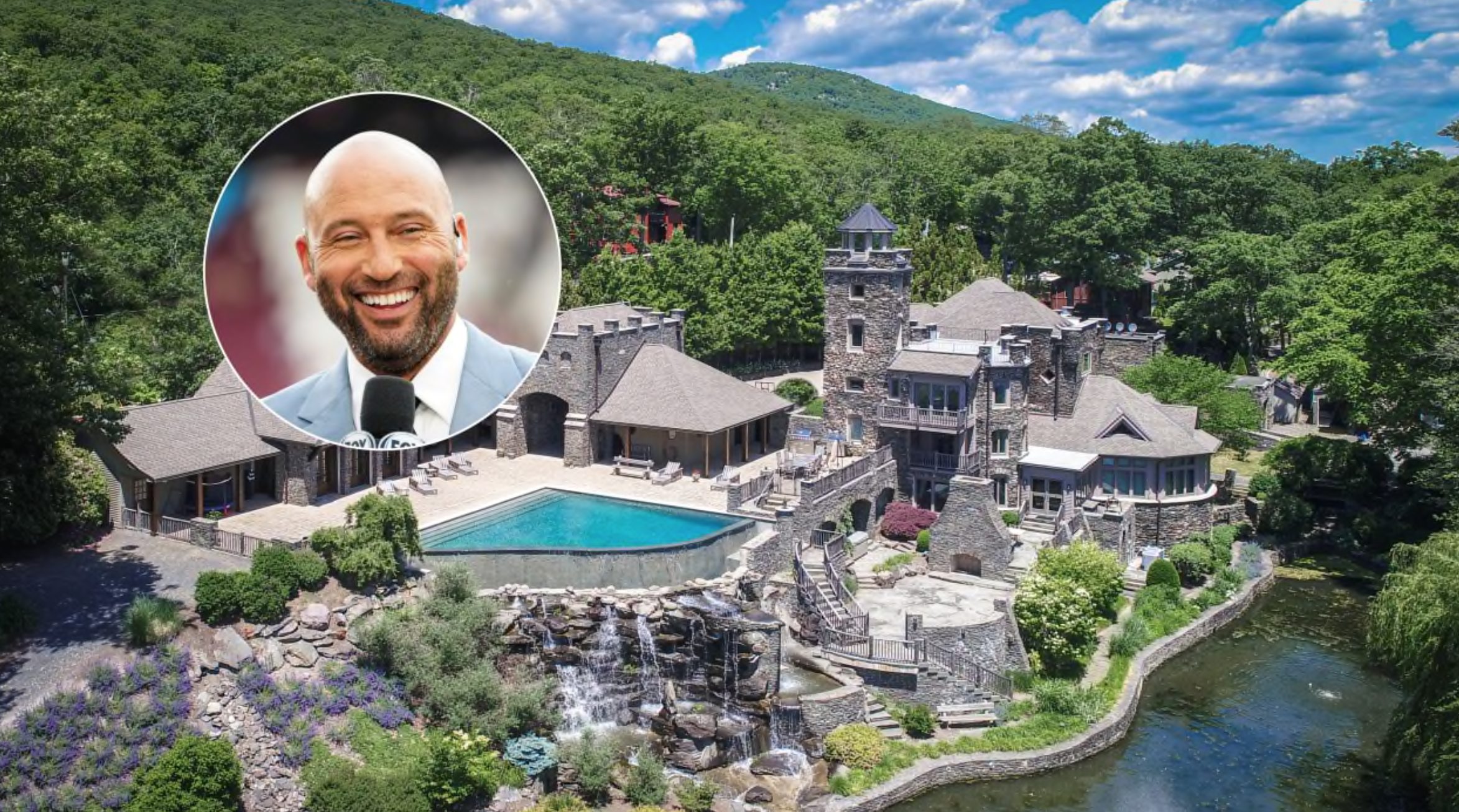 Featured image for “Derek Jeter Finds a Buyer for Quirky Upstate New York Castle”